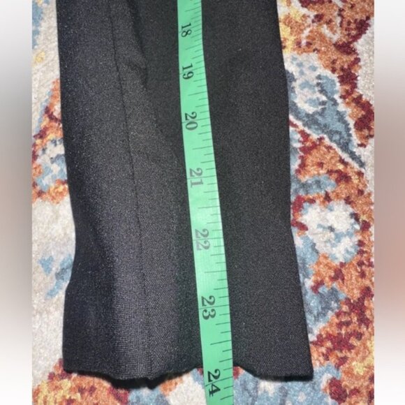 Calvin Klein Invisible Fit Solutions Blazer Jacket Womens Size 4 Black Full Zip - Picture 10 of 10